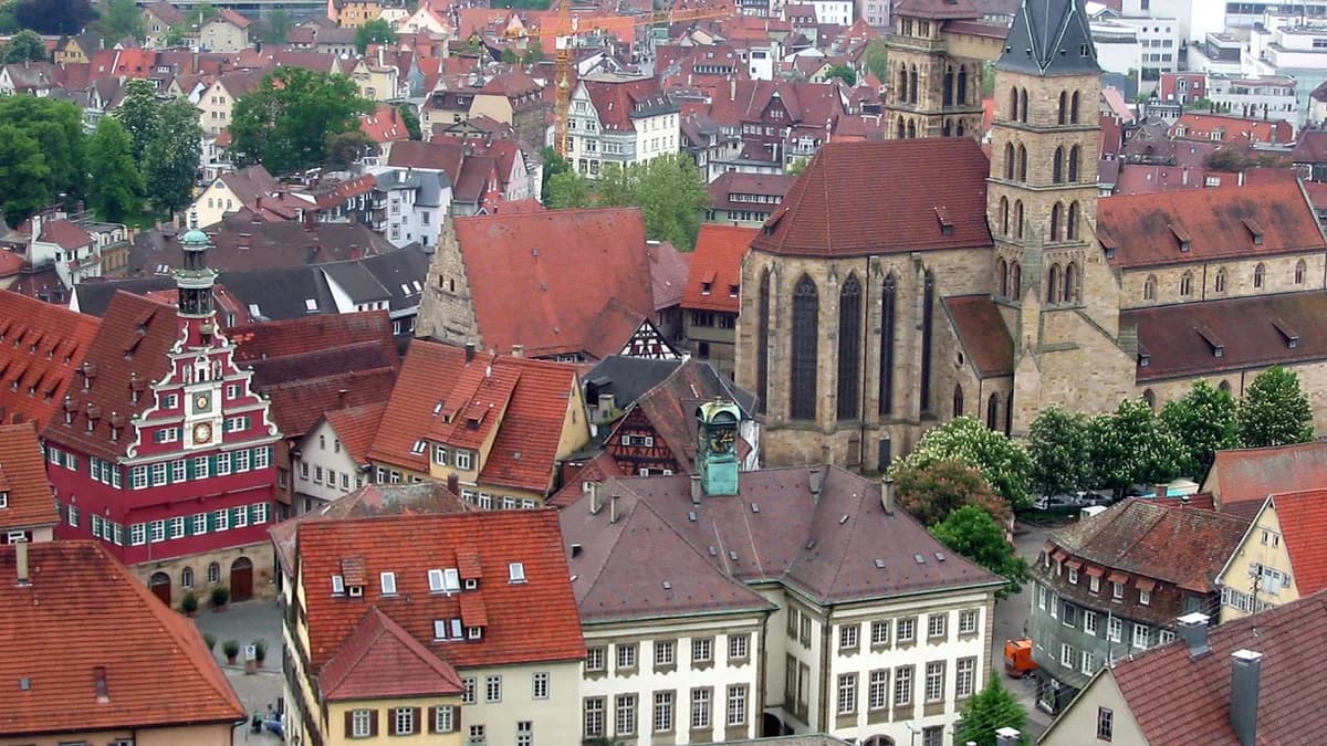 Stadtansicht von Esslingen am Neckar