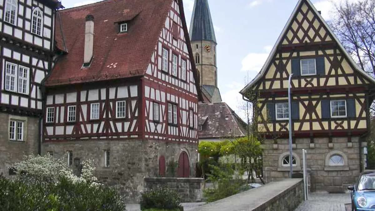 Stadtansicht von Gaildorf