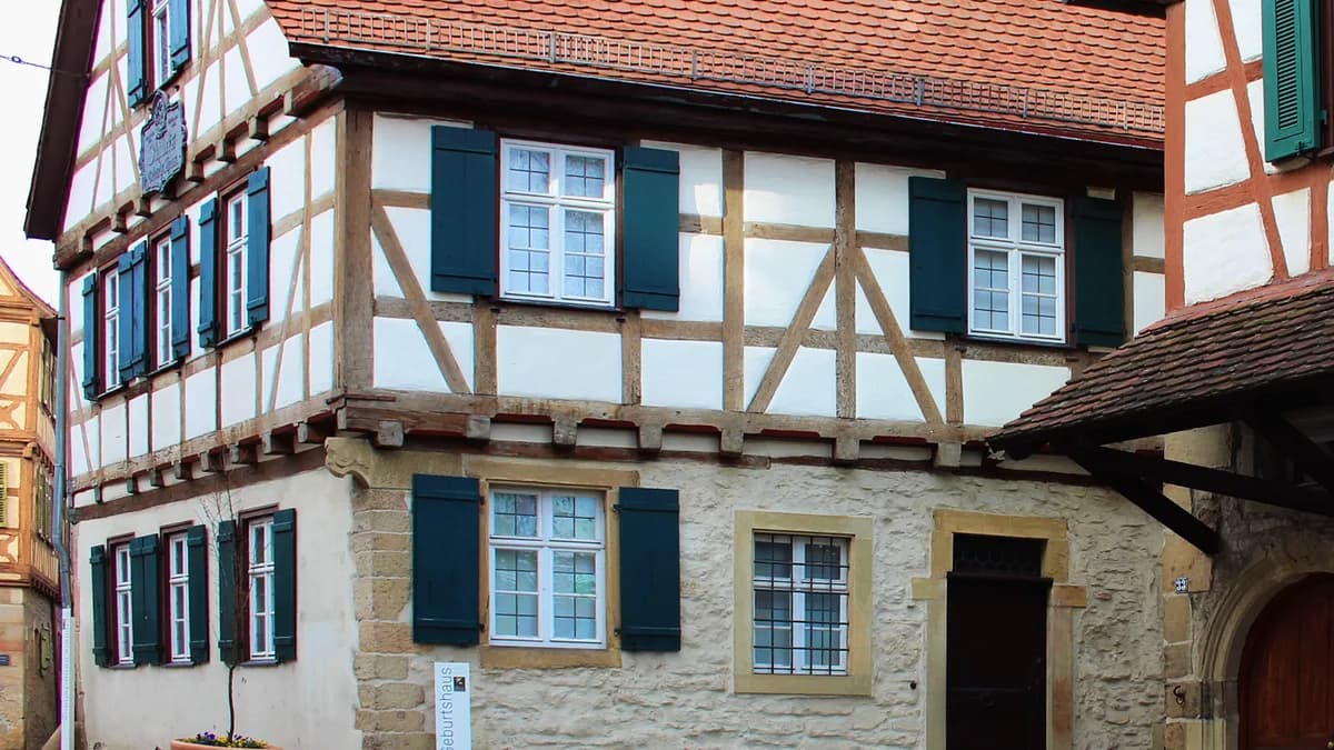 Stadtansicht von Marbach am Neckar