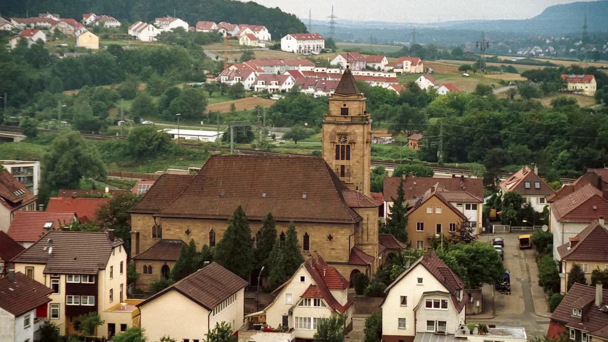 Stadtansicht von Mühlacker