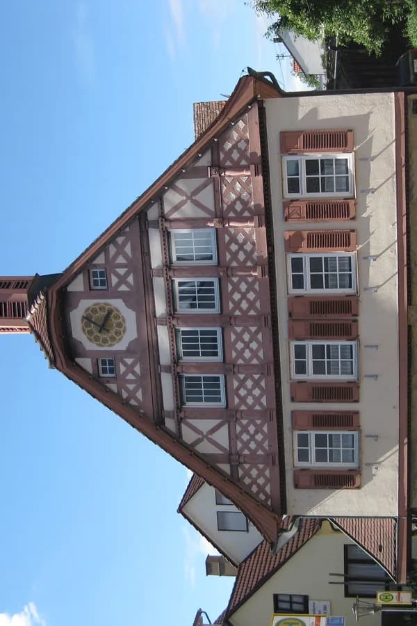 Altes Rathaus im Ortsteil Neckarrems in Remseck am Neckar