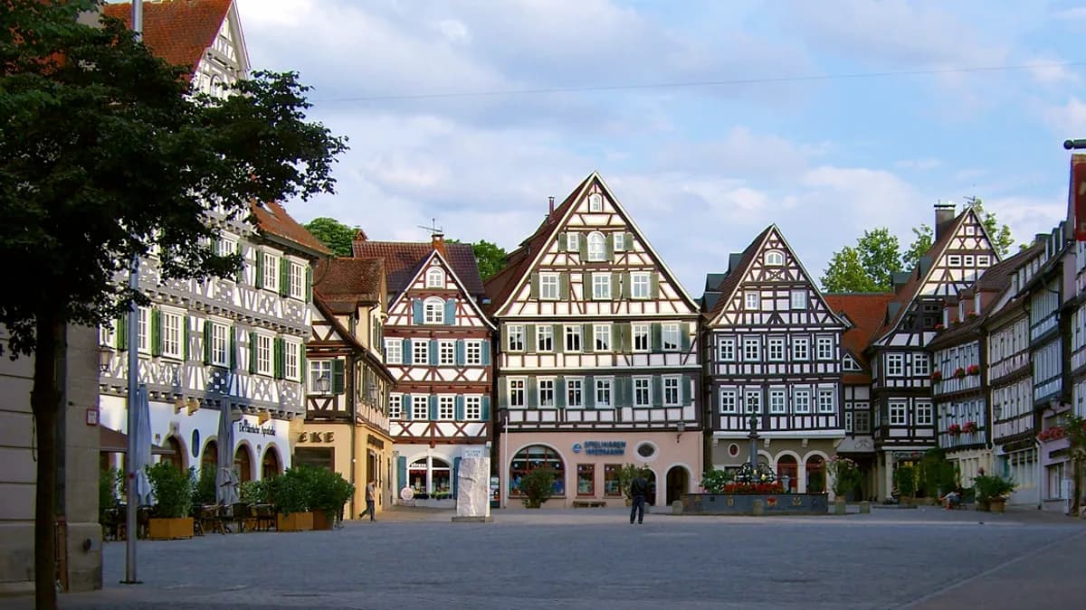 Stadtansicht von Schorndorf