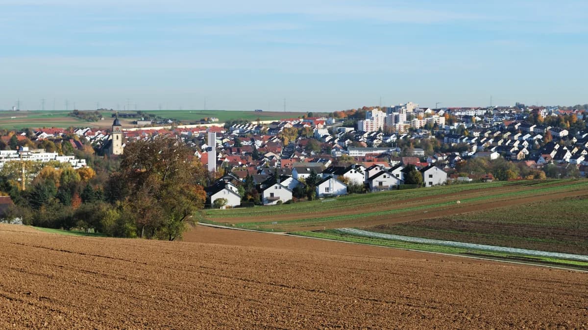 Stadtansicht von Schwieberdingen