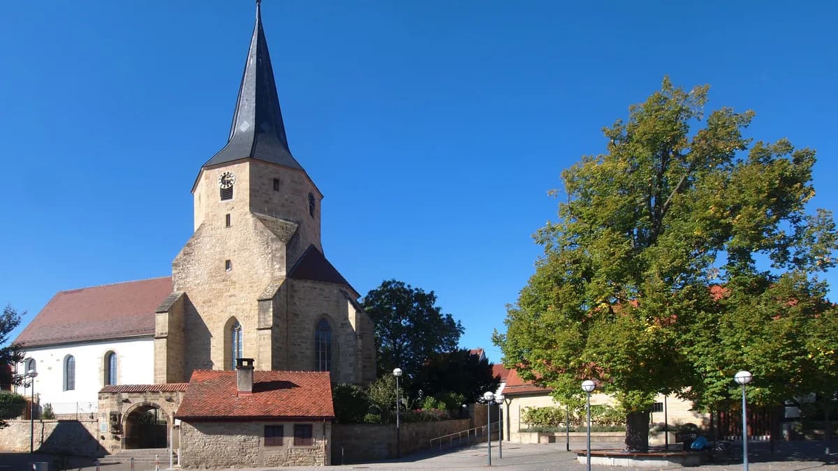 Stadtansicht von Tamm