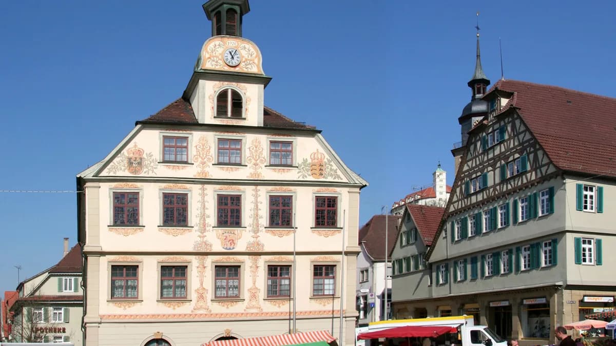 Stadtansicht von Vaihingen an der Enz