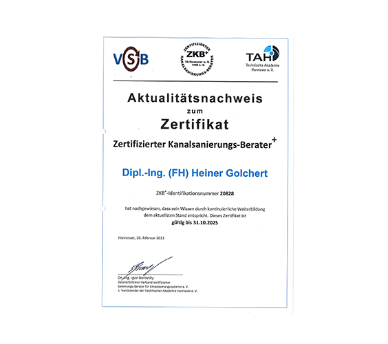  Zertifikat Haas Stuttgart, Ludwigsburg & Region